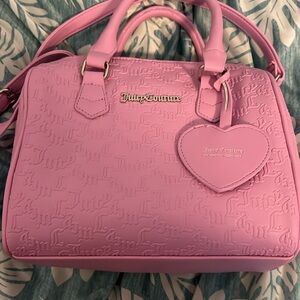 Juicy Couture pink bowler bag